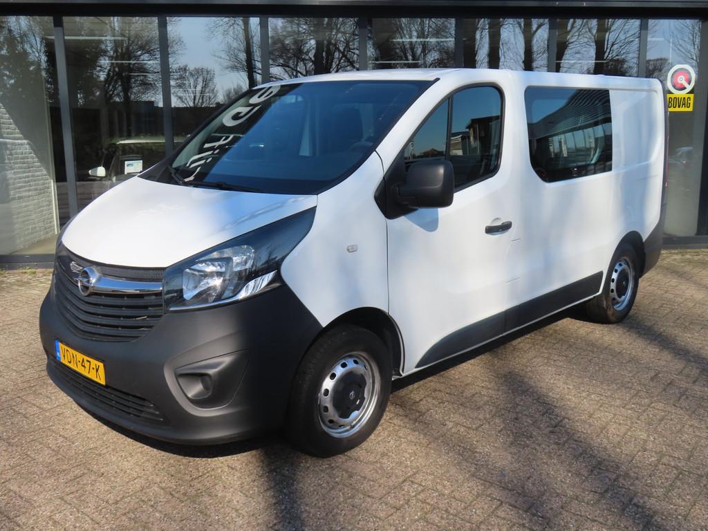 Opel Vivaro 1.6 CDTI L1H1 DC Edition *6-Persoons*Airco*, Voorwielaandrijving, 1800 kg, Gebruikt, Euro 6