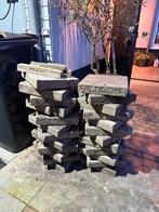 24 gebruikte stoeptegels 30x30, Tuin en Terras, Ophalen, Gebruikt, Minder dan 5 m², Beton