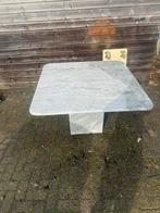Stijlvolle Marmeren Tuin Tafel - Vierkant Design, Ophalen, Gebruikt, Vierkant, Overige materialen