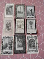 Oude overlijdens prentjes. van 100 jaar, Ophalen