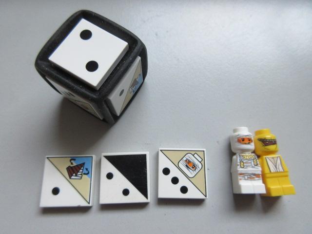 nr. 3843, Onderdelen spel Ramses Pyramid., Ophalen of Verzenden, Zo goed als nieuw, Lego