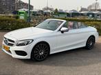 Mercedes-Benz C-Klasse C180 156pk 9G-TRONIC 2018 Wit, Auto's, Automaat, Achterwielaandrijving, 1800 kg, Cabriolet