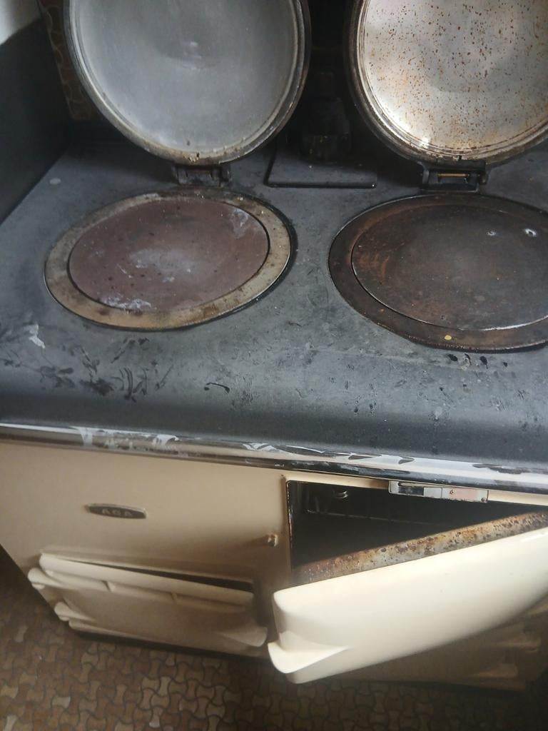 AGA Fornuis - Klassiek en Robuust, Gebruikt, 60 cm of meer, 3 kookzones of minder, Ophalen of Verzenden