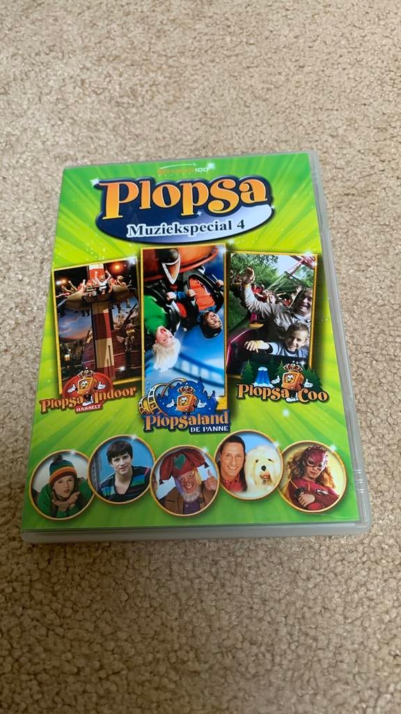 Plopsa Muziekspecial 4 DVD - Studio 100, Gebruikt, Alle leeftijden, Overige genres, Ophalen of Verzenden
