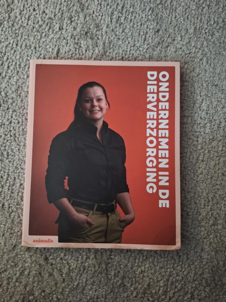 "Ondernemen in de dierverzorging" schoolboek dierverzorging, Boeken, Ophalen, Beta, Gelezen, MBO