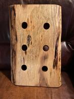 Mooss Wijnrek Wandmontage Mangohout voor 6 Flessen nieuw 10x, Nieuw, Ophalen of Verzenden, Hout, 5 tot 15 flessen