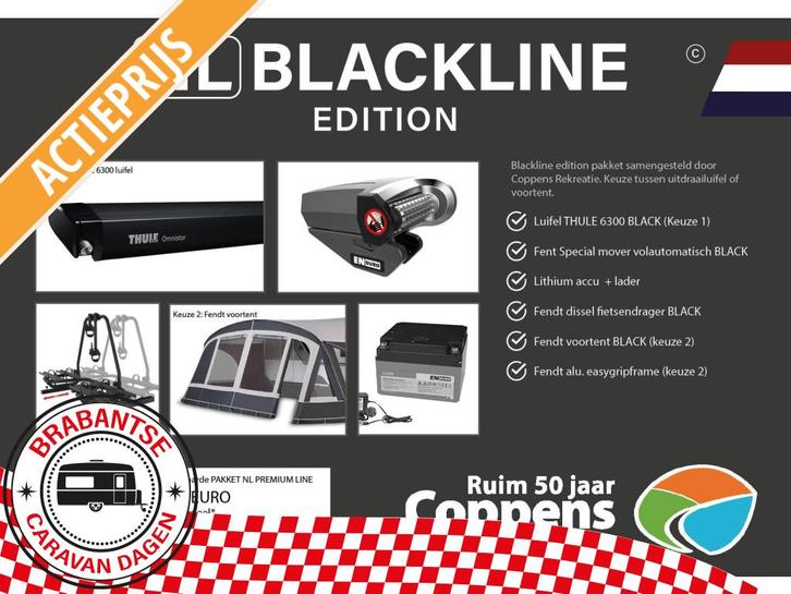 Fendt Diamant 650 GDW 2026 BLACKLINE ACTIE!!!, Caravans en Kamperen, Caravans, Bedrijf, tot en met 4, 1500 - 2000 kg, Standaardzit