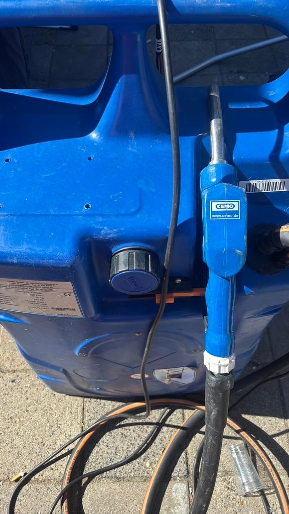 zgan elektriche diesel tank moet zo snel mogelijk weg !!, 100 liter of meer, Ophalen of Verzenden, Zo goed als nieuw