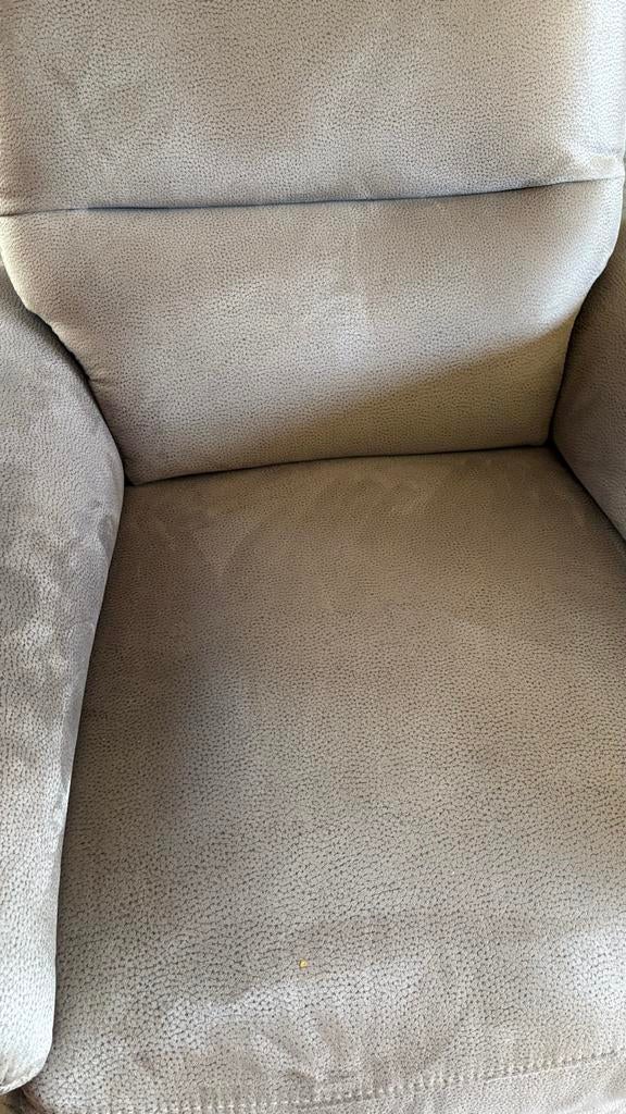 Comfortabele 3-zits bank - Gebruikt en 1 losse stoel, Ophalen, Gebruikt, Driepersoons, 75 tot 100 cm