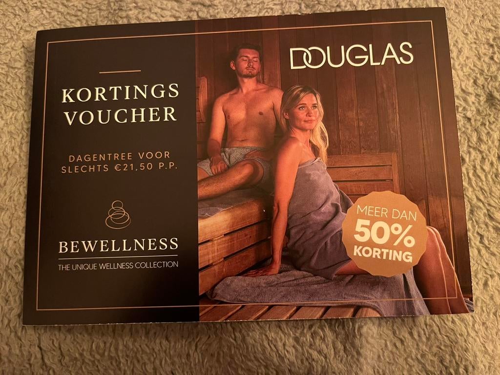 Bewellness sauna meer dan 50% korting, Tickets en Kaartjes, Twee personen, Kortingsbon, Spa of Sauna