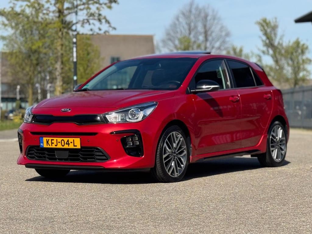 Kia RIO 1.0 TGDI GT-LINE PANORAMADAK| Veel Opties, Auto's, Kia, Bedrijf, Te koop, Rio, ABS, Achteruitrijcamera, Airbags, Airconditioning