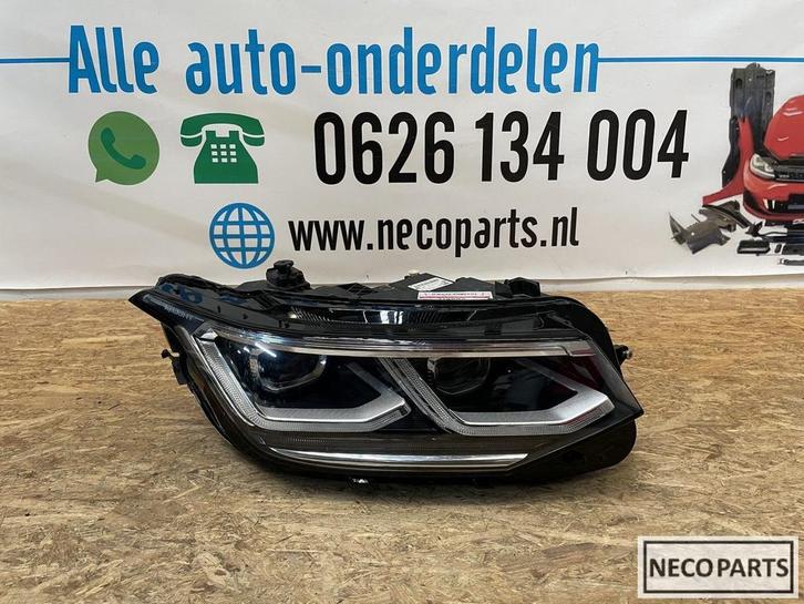 VW TIGUAN 5NA FACELIFT VOL LED KOPLAMP RECHTS 5NB941082C, Auto-onderdelen, Verlichting, Gebruikt, Ophalen of Verzenden