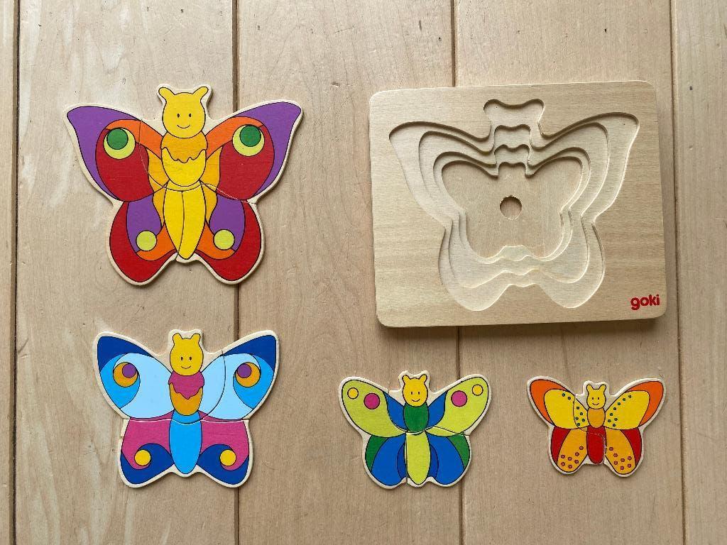 Goki lagenpuzzel, Ophalen of Verzenden, Zo goed als nieuw