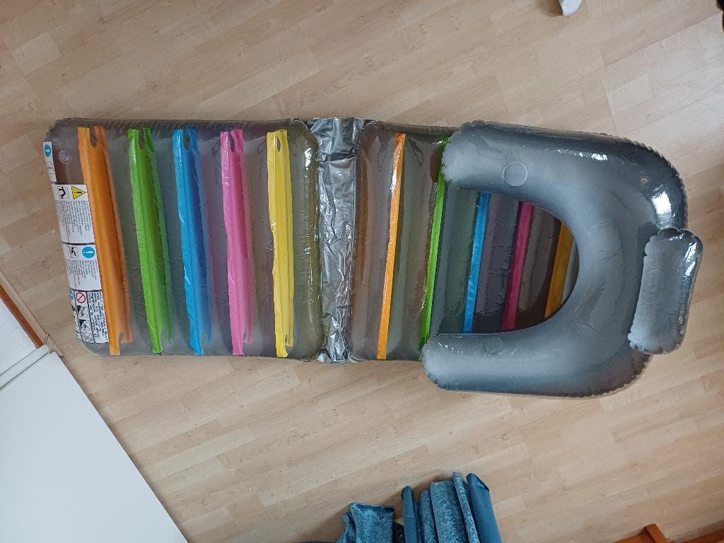 opblaasmatras en band, Caravans en Kamperen, Ophalen of Verzenden, Gebruikt, 1-persoons