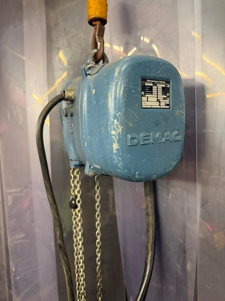 Demag takel supperbezonder 230v, Ophalen of Verzenden, Gebruikt, Elektrisch