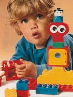 Retro reclame 1979 Lego Duplo jongetje met eendbeest, Verzamelen, Verzenden, Overige typen
