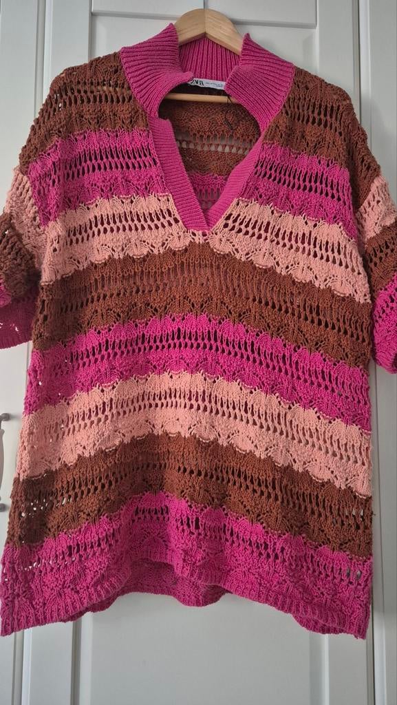 Zara trui, Ophalen of Verzenden, Zo goed als nieuw, Maat 46/48 (XL) of groter, Lange mouw