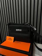 Hermès Kelly Depeches 25 Zwart Leer Schoudertas, Overige merken, Zwart, Ophalen of Verzenden, Zo goed als nieuw