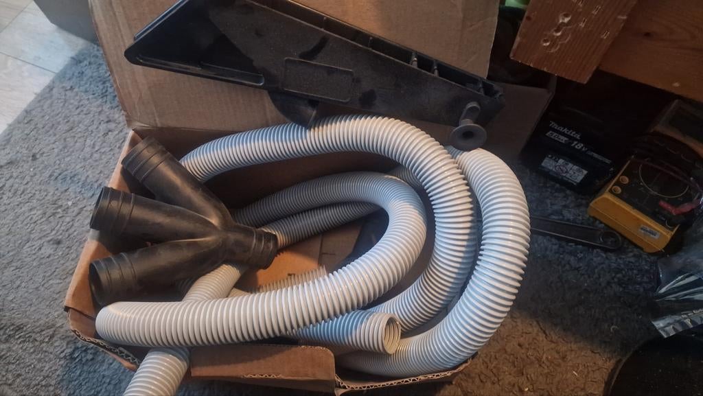 Dewalt zaagtafel afzuig set DE3500, Cirkelzaag, Verzenden, 70 mm of meer, Nieuw