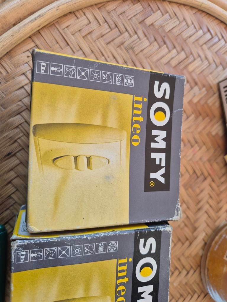 Somfy Inteo Inis Duo schakelaar voor rolluiken, Minder dan 100 cm, Wit, Nieuw, Ophalen of Verzenden