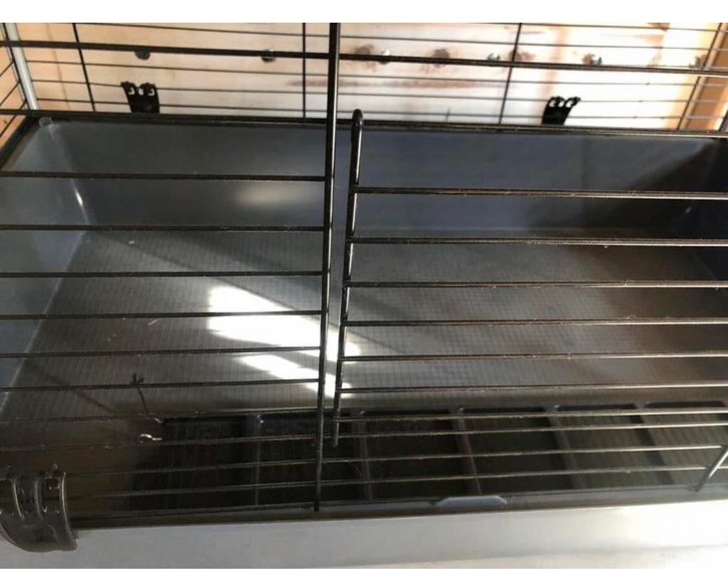 NIEUWE FERPLAST DUBBELE CAVIA KOOI 100 cm, Dieren en Toebehoren, Knaagdieren en Konijnen | Hokken en Kooien, Nieuw, Kooi, Minder dan 60 cm