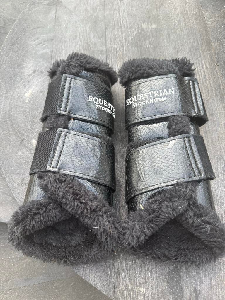 Beenkappen maat m zwart equistrian stockholm, Ophalen of Verzenden, Zo goed als nieuw