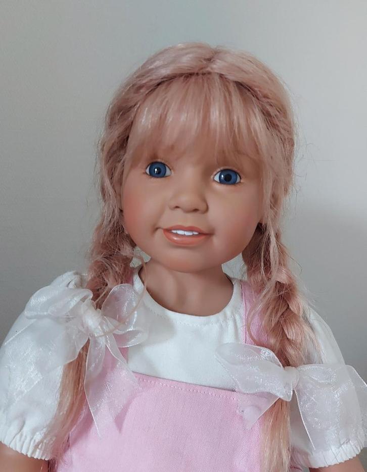 Kunstenaarspop Dorothea van Brigitte Paetsch. Schildpad pop, Verzamelen, Poppen, Zo goed als nieuw, Pop, Levensecht of Reborn