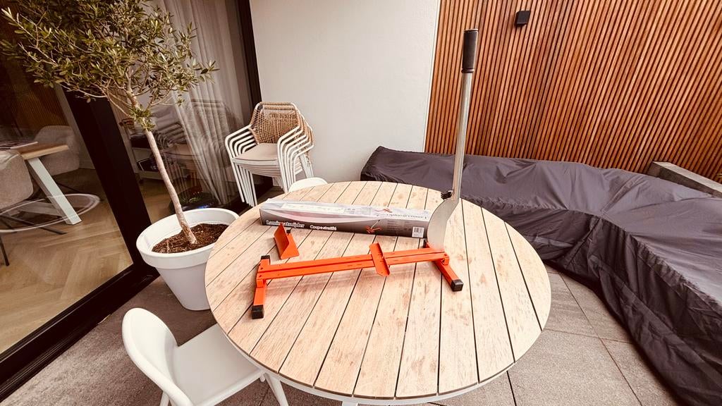 Laminaatsnijder bijna als nieuw, Doe-het-zelf en Verbouw, Gereedschap | Handgereedschap, Ophalen of Verzenden, Zo goed als nieuw