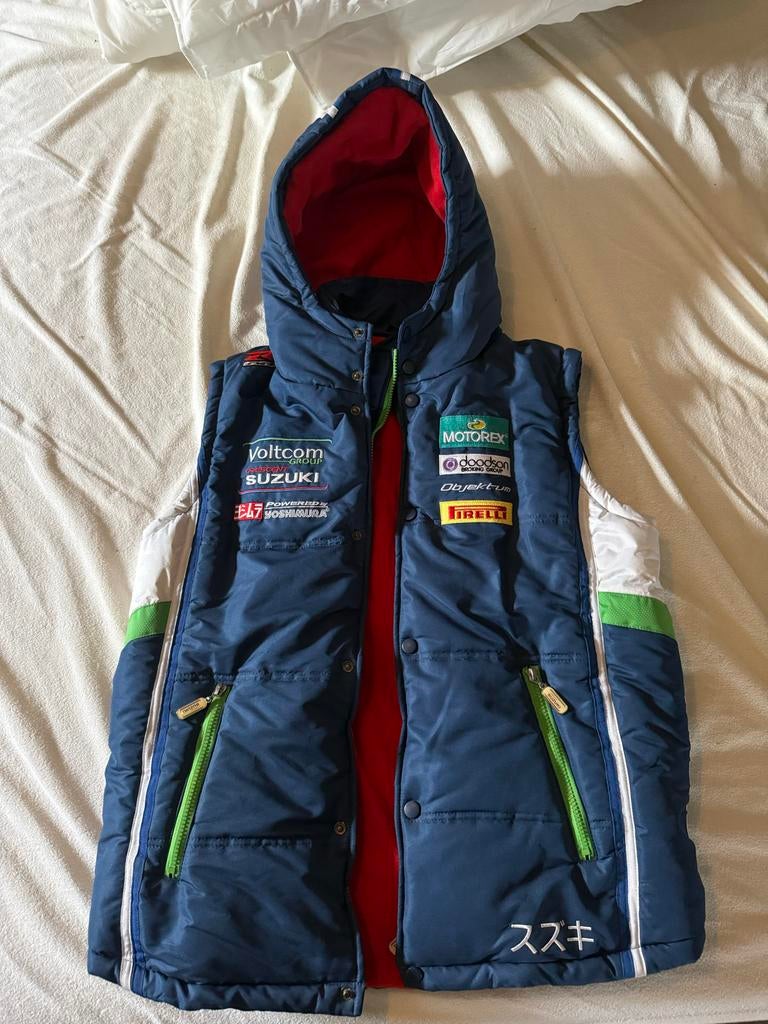 Nieuwe Suzuki Racing Team Bodywarmer - Maat L, Ophalen of Verzenden, Nieuw, Maat 52/54 (L), Blauw