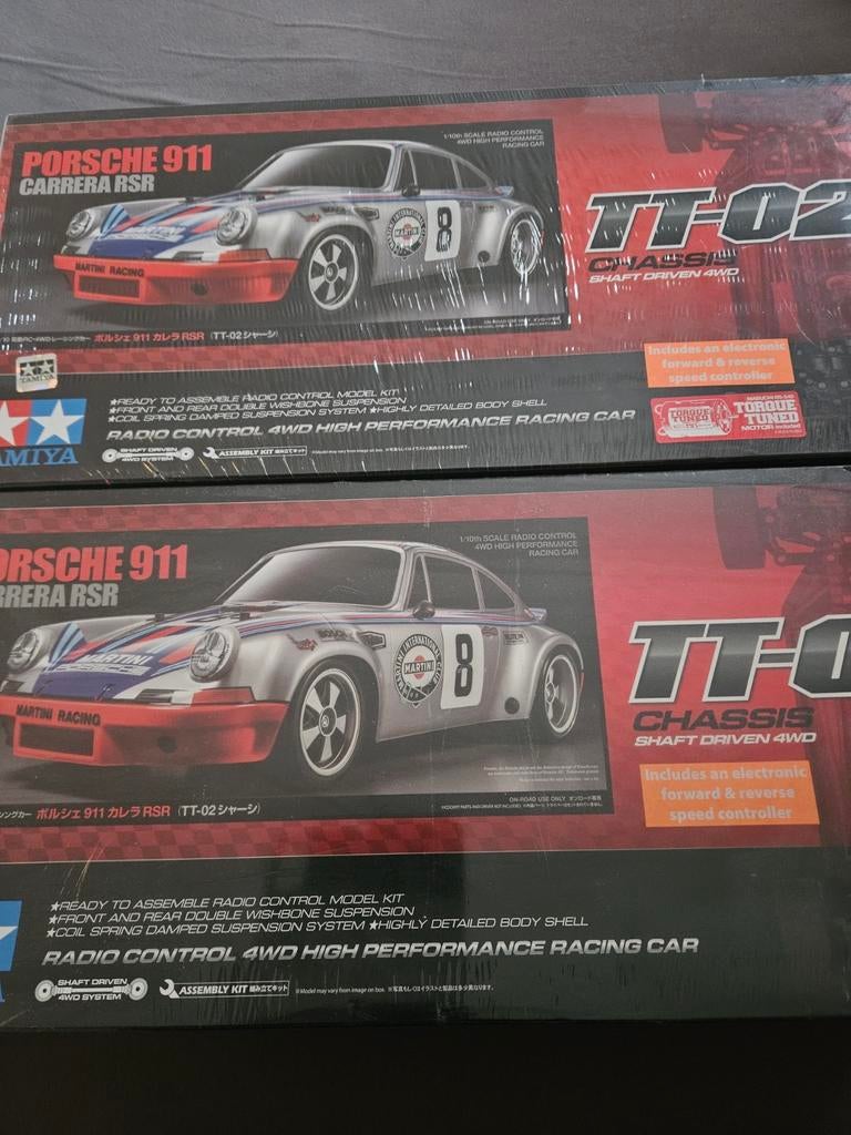 Tamiya Porsche nieuw in doos, Elektro, Nieuw, Ophalen of Verzenden, Schaal 1:10