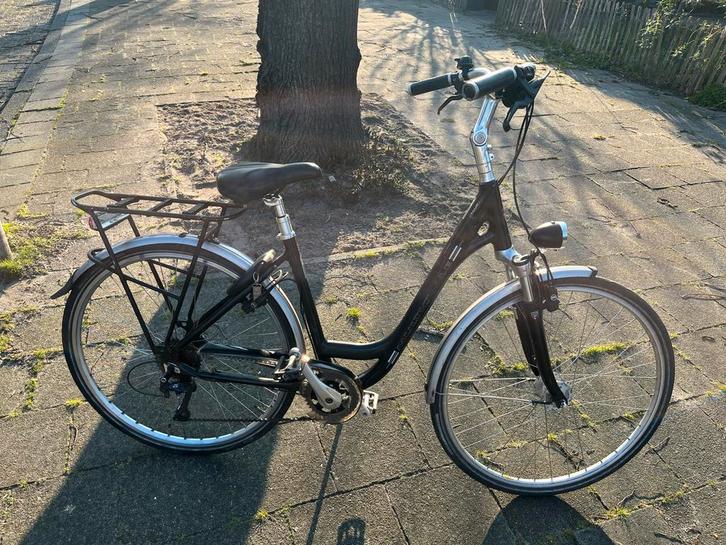 Multicycle damesfiets met versnellingen, Fietsen en Brommers, Fietsen | Dames | Damesfietsen, Gebruikt, Overige merken, Versnellingen