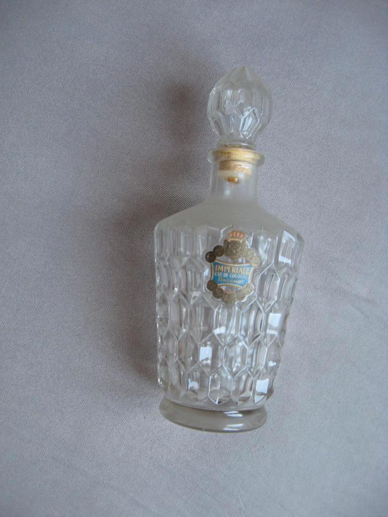 Karaf (met stop) Imperiale, Ophalen of Verzenden, Zo goed als nieuw, Parfumfles