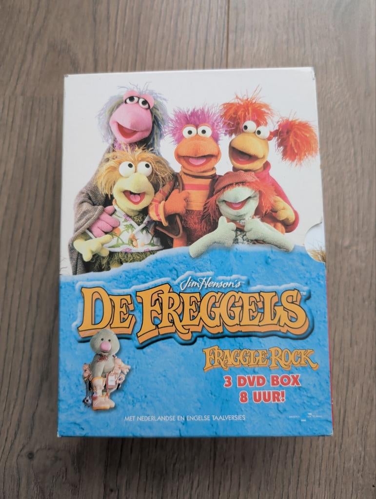 Jim Henson's De Freggels Fraggle Rock 3 DVD Boxset, Alle leeftijden, Boxset, Ophalen of Verzenden, Zo goed als nieuw