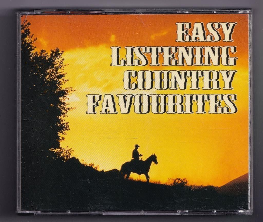 5 CD Various - Easy Listening Country Favourites, Cd's en Dvd's, Cd's | Verzamelalbums, Zo goed als nieuw, Country en Western
