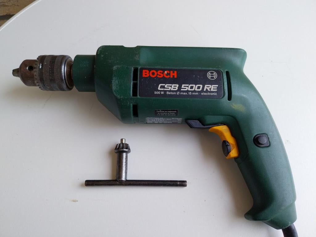 Bosch Klopboormachine CSB 500 RE - Goed Werkend, Gebruikt, Variabele snelheid, 400 tot 600 watt, Ophalen