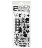 Stampers Anonymous Tim Holtz Stamps + Stencil Set #187, Verzenden, Nieuw, Clearstamp