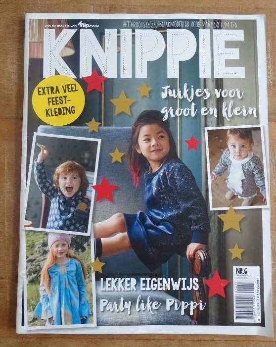 Knippie nummer 6 december 2017, januari 2018, ook baby, Hobby en Vrije tijd, Kledingpatronen, Zo goed als nieuw, Overige typen