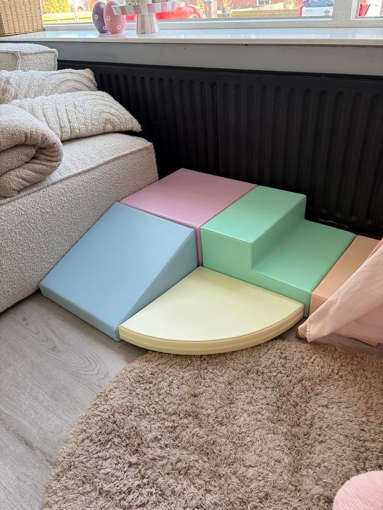 IGLU Soft Play Corner Climber speelkussens pastel, Ophalen, Zo goed als nieuw