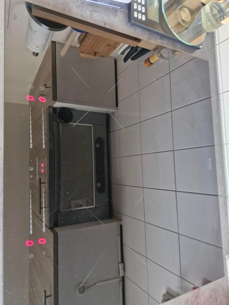 Etna inductie kookplaat KI560ZT - Valt soms uit., Witgoed en Apparatuur, Kookplaten, Ophalen, Gebruikt, 4 kookzones, Inbouw