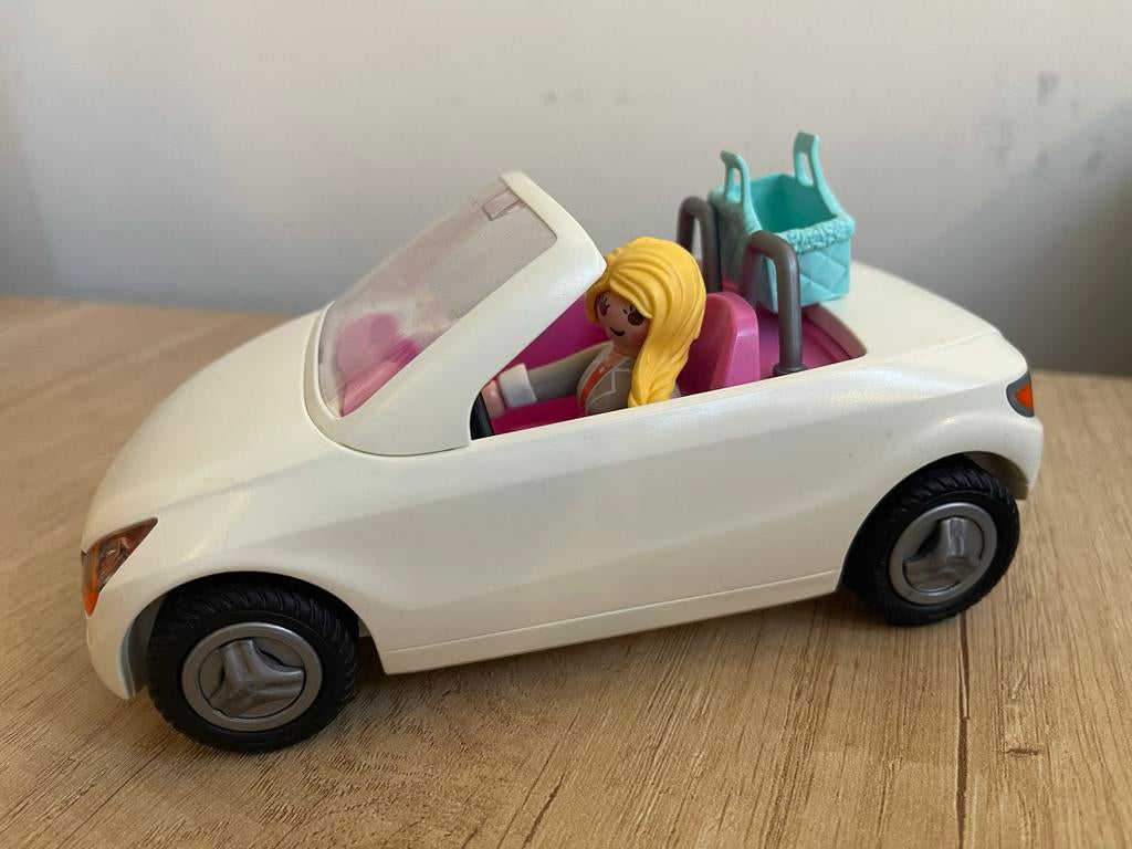 Playmobil Cabrio met Vrouw, Ophalen of Verzenden, Gebruikt, Complete set