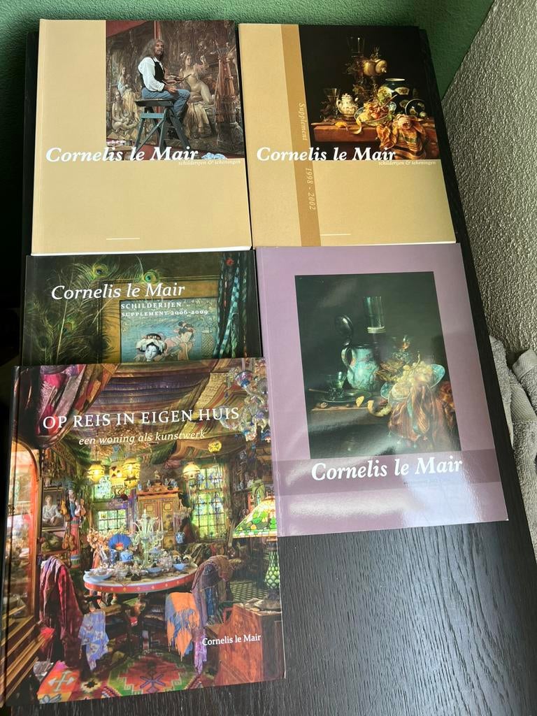 5 boeken van/over Cornelis Le Mair (waarvan 4 gesigneerd), Ophalen of Verzenden, Zo goed als nieuw, Schilder- en Tekenkunst