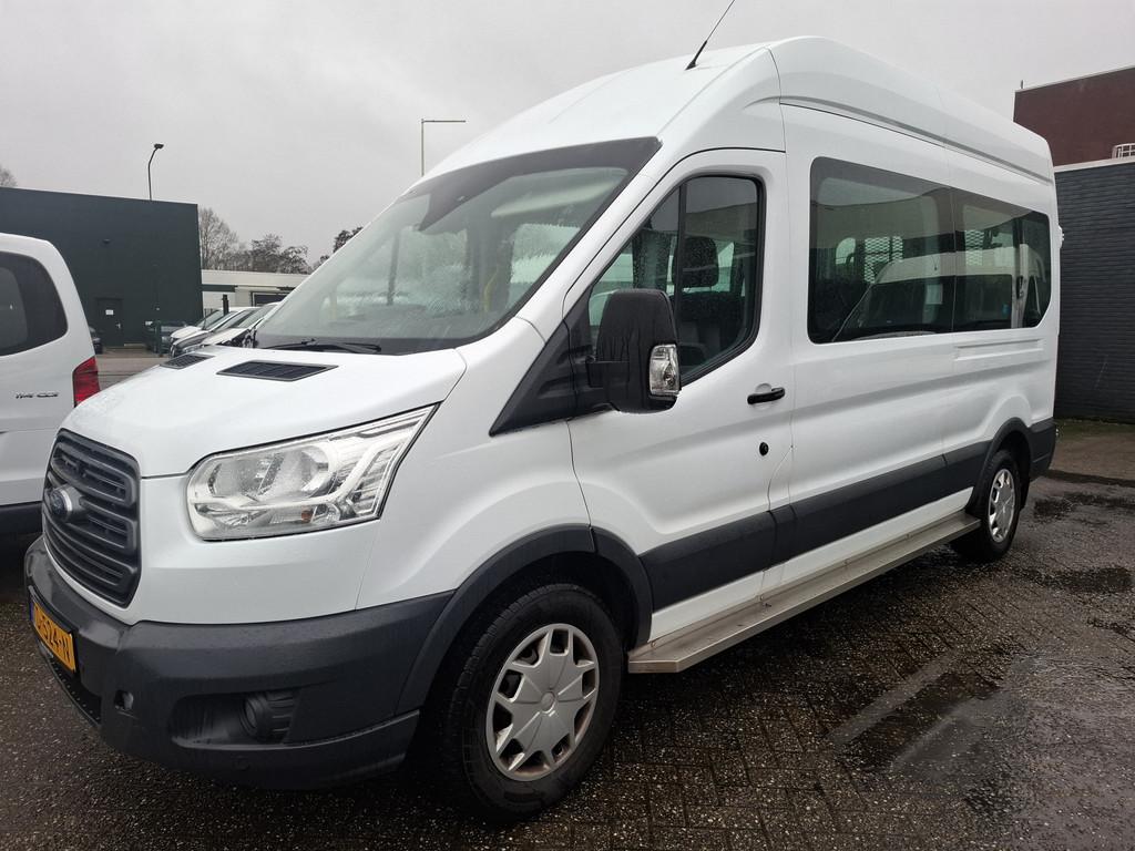 Ford Transit Kombi 350 2.0 TDCI 7250.- INCL BTW MOTOR KAPOT, Auto's, Ford, Gebruikt, Euro 6, 1850 kg, Wit