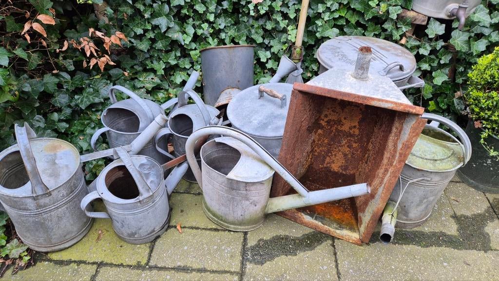 Diverse zink voor in de tuin..., Tuin en Terras, Ophalen, Gebruikt