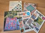 Hobby boeken patchwork en tijdschriften quilt en zo, Ophalen of Verzenden, Zo goed als nieuw, Breien en Haken