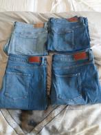 4 Mooie Capri Jeans Broeken Maat 48 met Splitjes van de C&a, Blauw, Maat 46/48 (XL) of groter, Ophalen of Verzenden, Driekwart