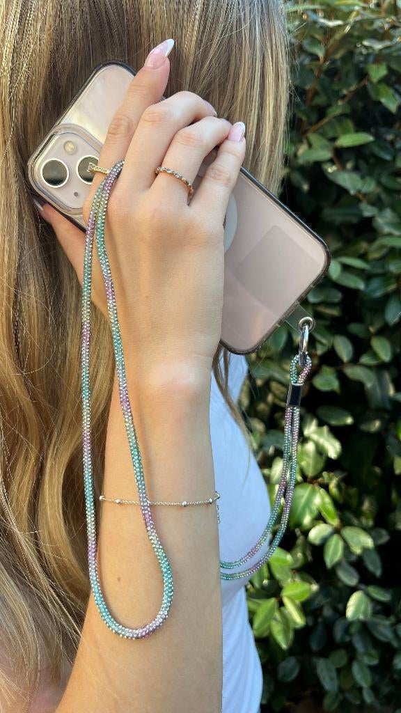 Telefoonkoord meerkleurig - Nieuw!, Ophalen of Verzenden, Nieuw, Overige typen, Overige merken