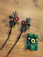 Overweg lichten | 6cm, Hobby en Vrije tijd, Modeltreinen | H0, Overige merken, Gelijkstroom, Verzenden, Overige typen