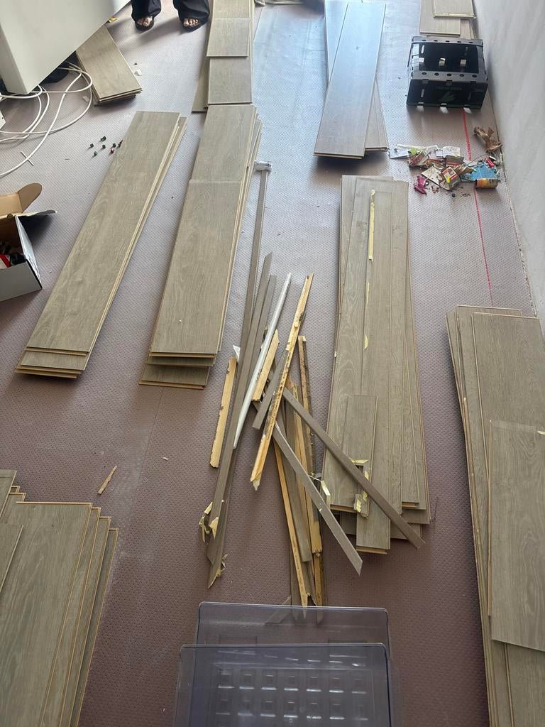 Laminaat vloerdelen - Gratis, Gebruikt, Ophalen of Verzenden, 10 m² of meer, 10 tot 30 cm