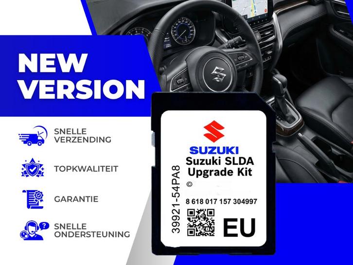 Suzuki SLDA 2023 - 2025 ✅ Navigatie SD-Kaart, Europa, Computers en Software, Navigatiesoftware, Nieuw, Landkaarten, Heel Europa