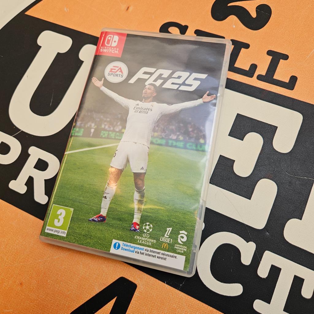 FC25 Switch, Spelcomputers en Games, Spelcomputers | Nintendo Switch, Zo goed als nieuw
